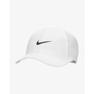 Nike Dri FIT Club Unstructured Featherlight Cap White Black L/XL Hat FB5682 100